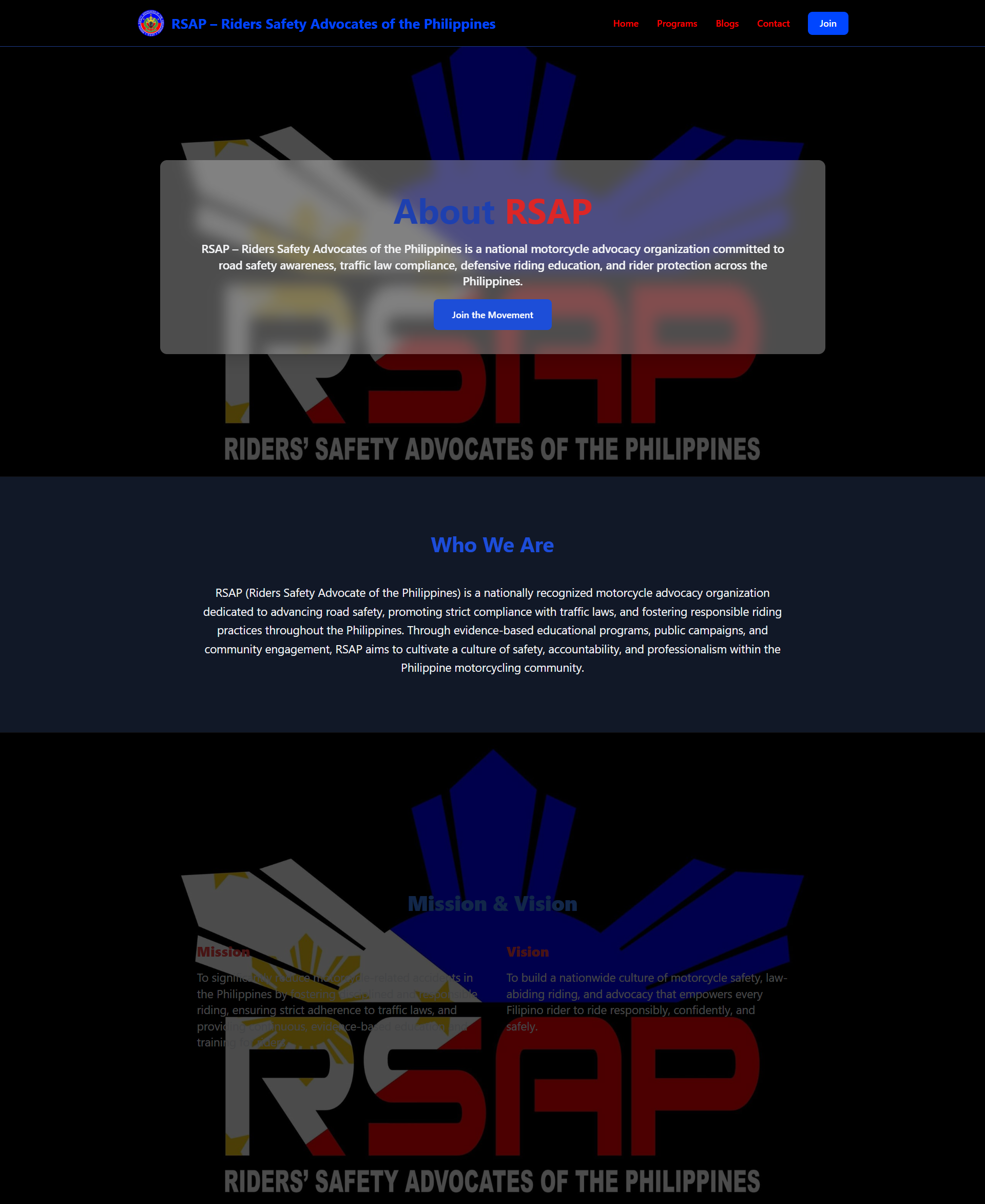 RSAP Screenshot 1